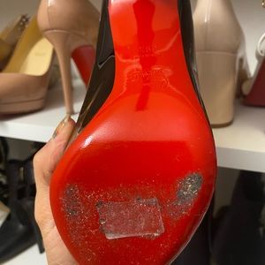 Christian Louboutin black shoes